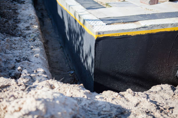 Crawl space vapor barrier installation in Brinkhaven, OH
